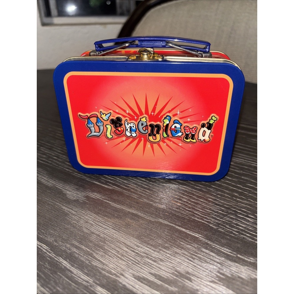 New Disney DISNEYLAND Retroβ Mini Lunchbox Tin Collectible